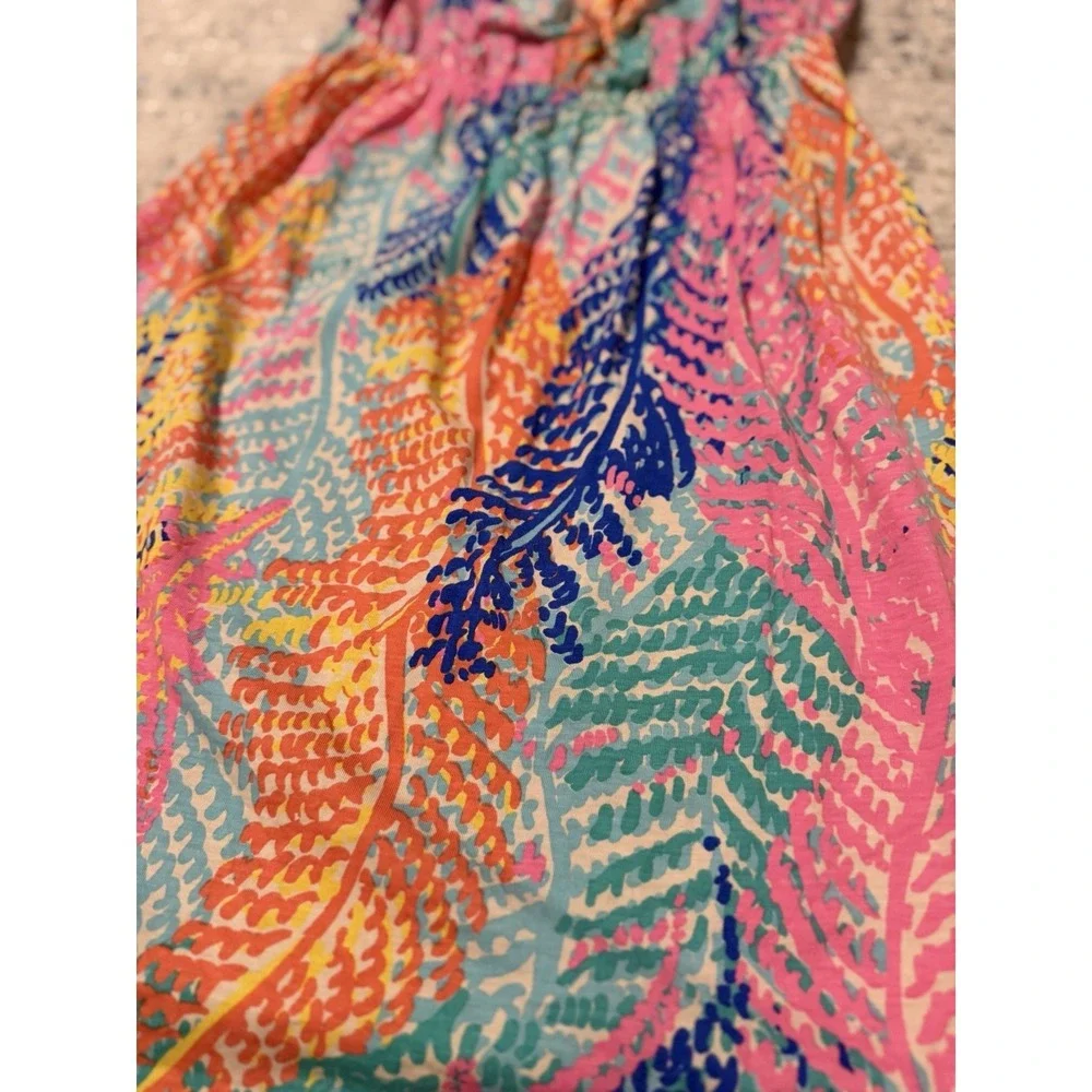 Lilly Pulitzer Windsor Strapless Dress -Electric Feel Size XS coverup Beachy - Picture 8 of 16